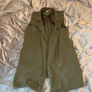 Green army jacket